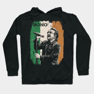 Vintage Distressed Bono Hoodie